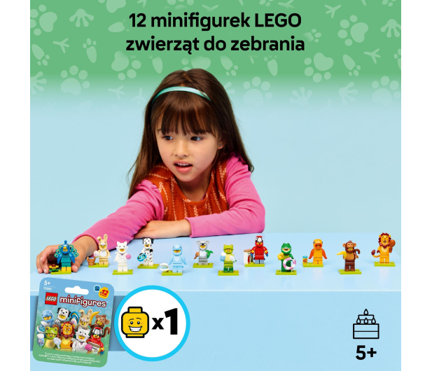 LEGO MINIFIGURES 71051 seria 28 — zwierzęta - 1473523 - zdjęcie 4